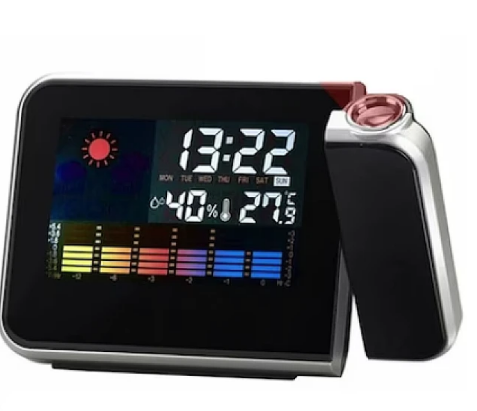 Ceas cu calendar DS-8190 pro lcd alarma si proiectie
